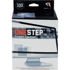 Onestep Crt Screen Cleaning Pads, Cloth, 5 X 5, Unscented, White, 100/box