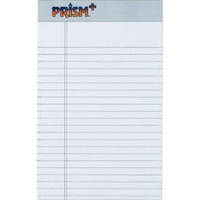 Prism + Colored Writing Pads, Narrow Rule, 50 Pastel Gray 5 X 8 Sheets, 12/pack