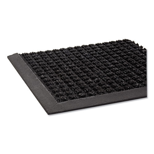 Super-soaker Wiper Mat With Gripper Bottom, Polypropylene, 36 X 120, Dark Brown