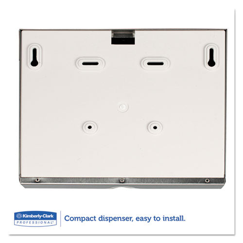 Windows Scottfold Compact Towel Dispenser, 10.6 X 4.75 X 9, Stainless Steel
