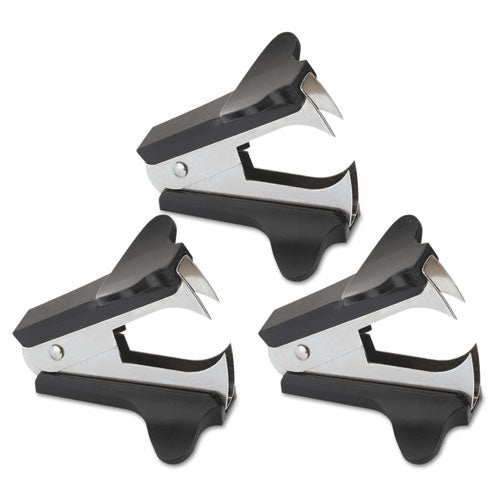 Jaw Style Staple Remover, Black