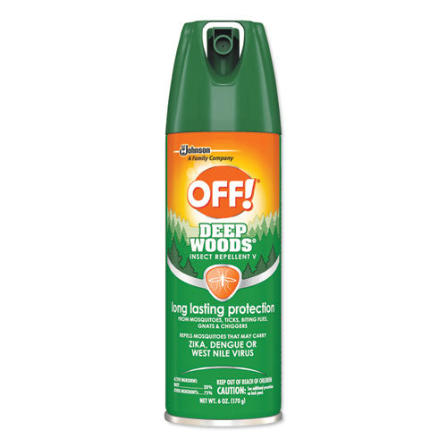 Deep Woods Dry Insect Repellent, 4 Oz Aerosol Spray, Neutral, 12/carton