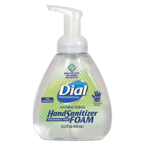 Antibacterial Foam Hand Sanitizer, 1.2 L Refill, Fragrance-free, 3/carton