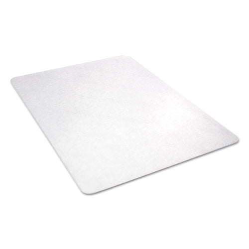 Economat All Day Use Chair Mat For Hard Floors, 45 X 53, Wide Lipped, Clear