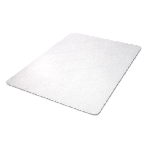 Economat All Day Use Chair Mat For Hard Floors, 45 X 53, Wide Lipped, Clear