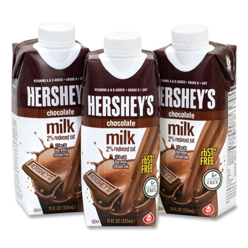 2% Reduced Fat Chocolate Milk, 11 Oz, 12/carton, Ships In 1-3 Business Days