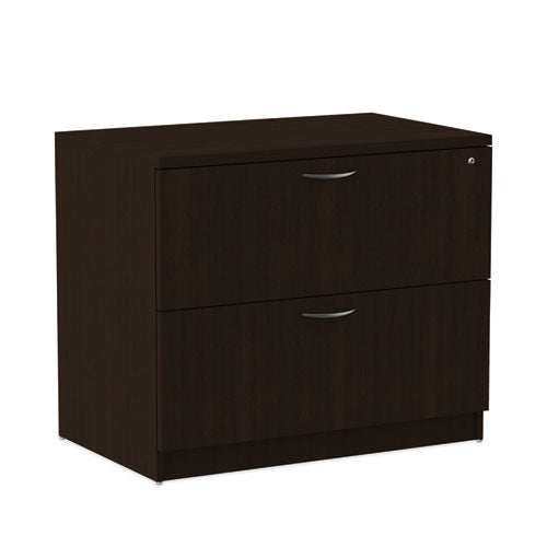 Alera Valencia Series Lateral File, 2 Legal/letter-size File Drawers, Espresso, 34" X 22.75" X 29.5"