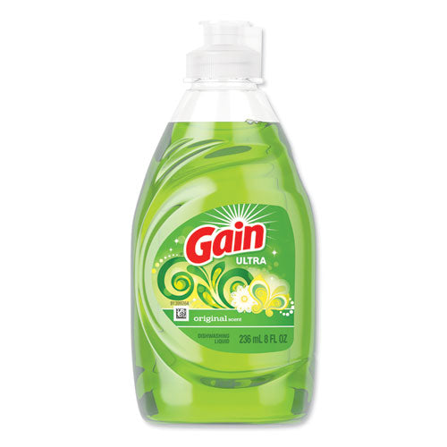 Dishwashing Liquid, Gain Original, 38 Oz Bottle, 8/carton