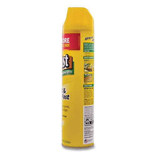 Endust Multi-surface Dusting And Cleaning Spray, Lemon Zest, 12.5 Oz Aerosol Spray, 6/carton