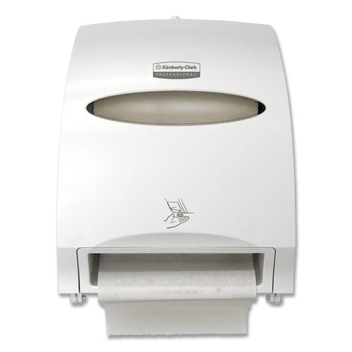 Electronic Towel Dispenser, 12.7 X 9.57 X 15.76, White