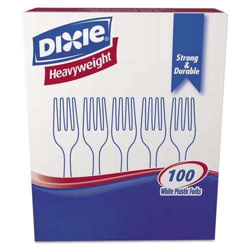 Plastic Cutlery, Heavyweight Knives, White, 1,000/carton