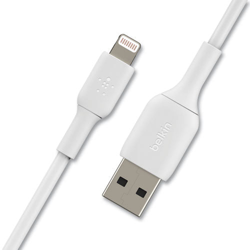 Boost Charge Apple Lightning To Usb-a Chargesync Cable, 9.8 Ft, White