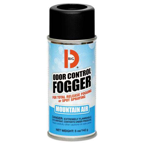 Odor Control Fogger, Mountain Air Scent, 5 Oz Aerosol Spray, 12/carton