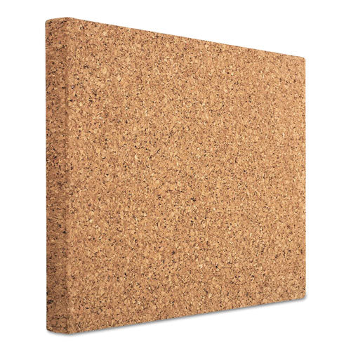 Idesign Frameless Cork Bulletin Board, 18 X 18, Natural Surface