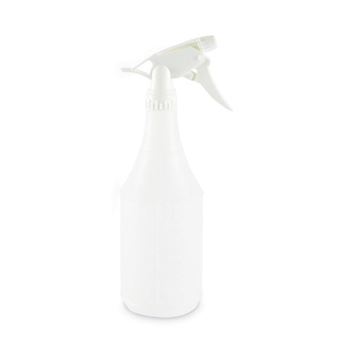 Embossed Spray Bottle, 24 Oz, Clear, 24/carton