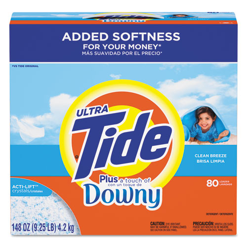 Touch Of Downy Laundry Detergent, Powder, April Fresh, 148 Oz Box, 2/carton
