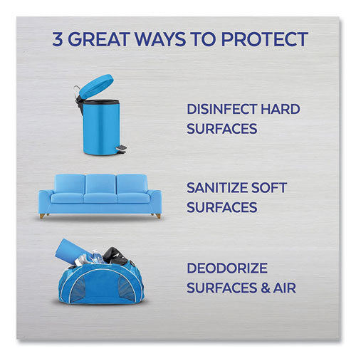 Disinfectant Spray, Crisp Linen, 19 Oz Aerosol Spray, 2/pack, 4 Packs/carton
