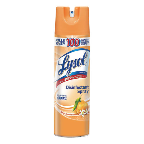 Disinfectant Spray, Crisp Linen, 19 Oz Aerosol Spray, 2/pack, 4 Packs/carton