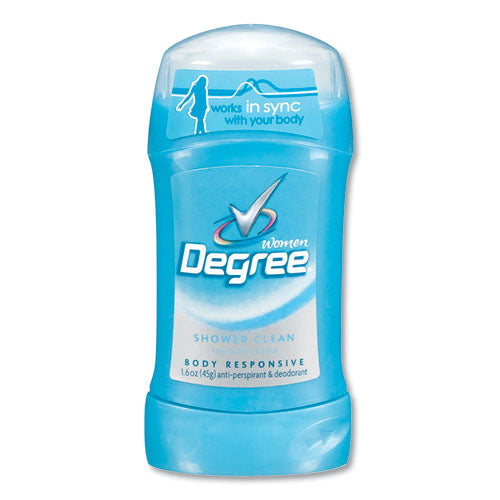Women Invisible Solid Anti-perspirant/deodorant, Shower Clean, 0.5 Oz, 36/carton