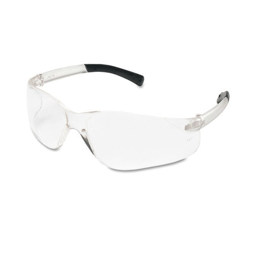 Bearkat Safety Glasses, Wraparound, Gray Lens