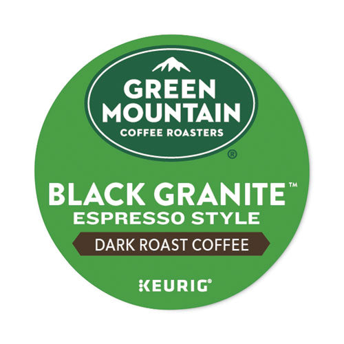 Black Granite Espresso Style K-cups, 24/box