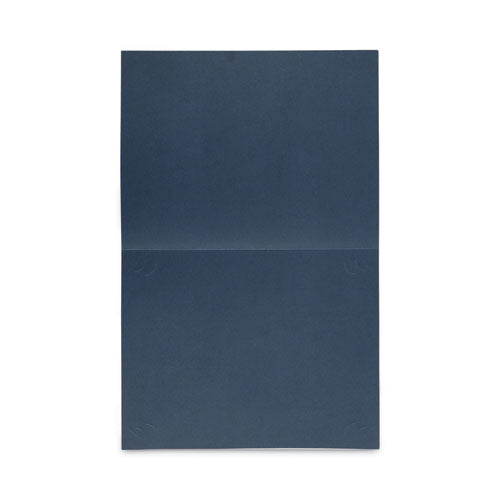 Certificate/document Cover, 8.5 X 11; 8 X 10; A4, Navy, 6/pack