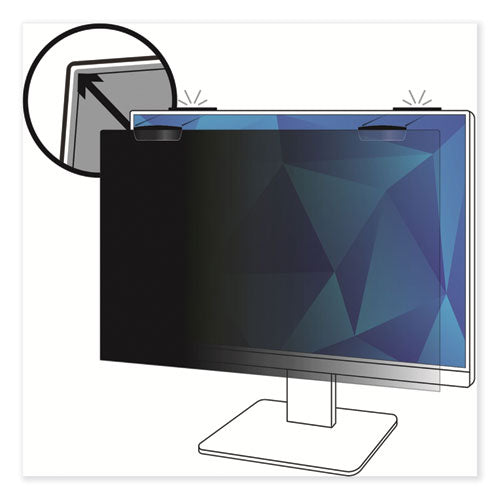 Comply Magnetic Attach Privacy Filter For 23" Widescreen Flat Panel Monitor, 16:9 Aspect Ratio