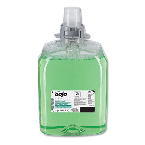 Green Certified Foam Hair And Body Wash, Cucumber Melon, 1,250 Ml Refill, 4/carton