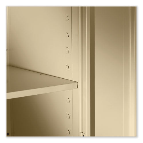78" High Deluxe Cabinet, 36w X 24d X 78h, Putty