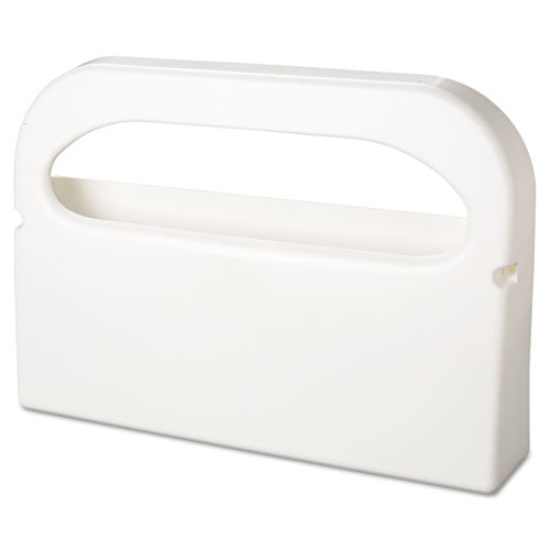 Health Gards Toilet Seat Cover Dispenser, Half-fold, 16 X 3.25 X 11.5, Smoke