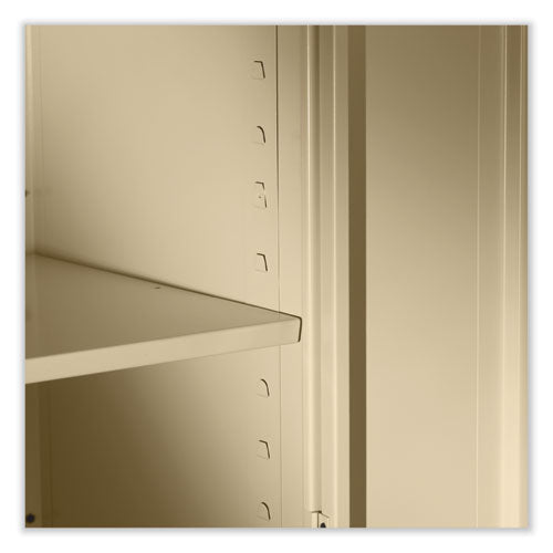 78" High Deluxe Cabinet, 36w X 18d X 78h, Putty