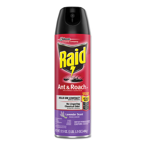 Ant And Roach Killer, 17.5 Oz Aerosol Spray, Outdoor Fresh 1/Each