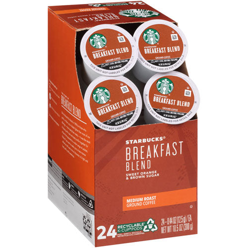 Breakfast Blend K-cups, 24/box