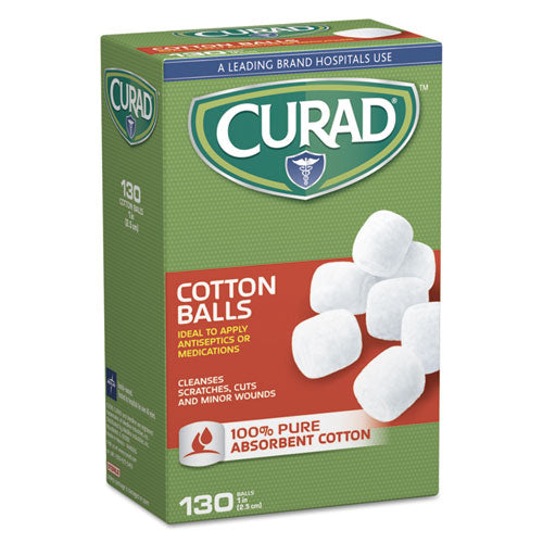 Sterile Cotton Balls, 1", 130/box