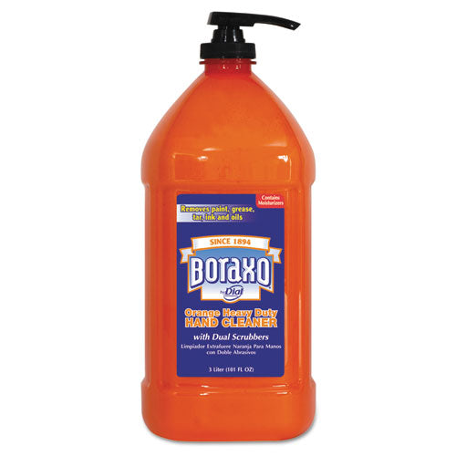 Orange Heavy Duty Hand Cleaner, 3 L Pump Bottle, 4/carton