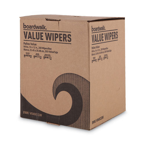 Drc Wipers, Centerpull, 10 X 12, White, 200/carton