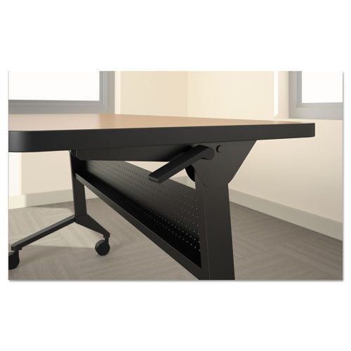 Flip-n-go Table Base, 70.5w X 21.25d X 27.88h, Black