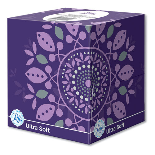Ultra Soft Facial Tissue, 2-ply, White, 56 Sheets/box, 4 Boxes/pack