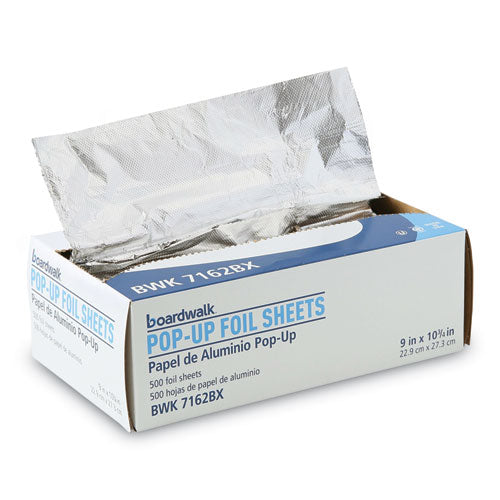 Standard Aluminum Foil Pop-up Sheets, 9 X 10.75, 500/box