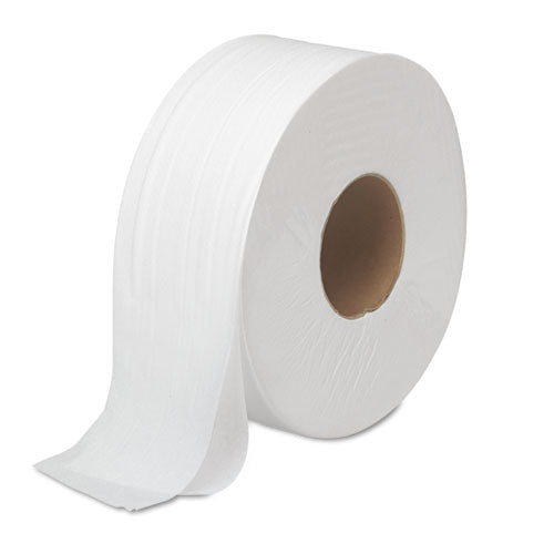 Jrt Bath Tissue, Jumbo, Septic Safe, 2-ply, White, 3.5" X 2,000 Ft, 6 Rolls/carton