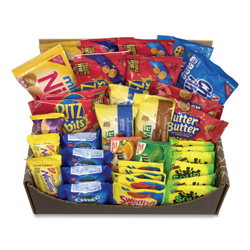 Snack Treats Variety Care Package, 40 Assorted Snacks, Ships In 1-3 Business Days