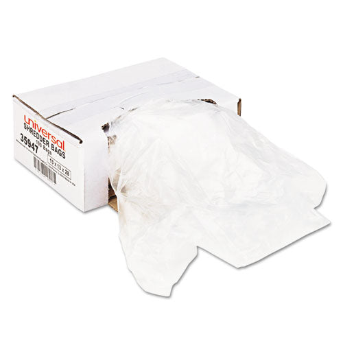 High-density Shredder Bags, 25-33 Gal Capacity, 100/box