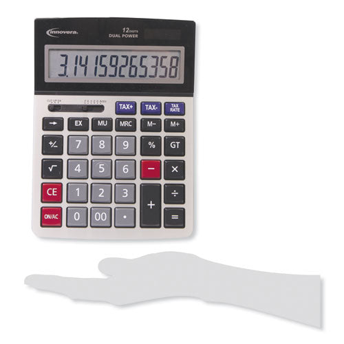 15975 Large Display Calculator, 12-digit Lcd
