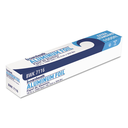 Standard Aluminum Foil Roll, 18" X 500 Ft