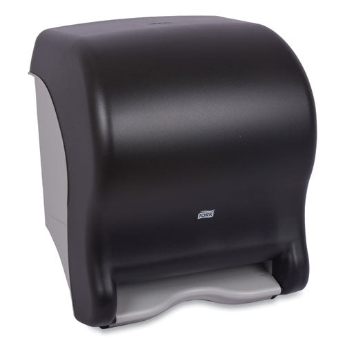 Hand Towel Dispenser, Electronic, 11.78 X 9.12 X 14.39, Translucent Smoke