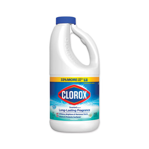 Regular Bleach With Cloromax Technology, 43 Oz Bottle, 6/carton