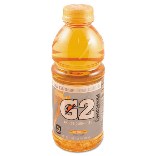 G2 Perform 02 Low-calorie Thirst Quencher, Fruit Punch, 20 Oz Bottle, 24/carton