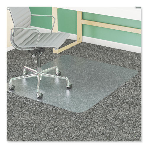 Supermat Frequent Use Chair Mat, Med Pile Carpet, Roll, 36 X 48, Lipped, Clear