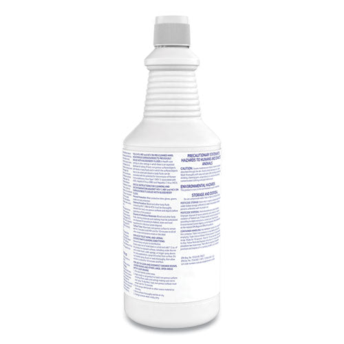Crew Neutral Non-acid Bowl And Bathroom Disinfectant, 32 Oz Squeeze Bottle, 12/carton