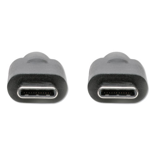 Usb 3.1 Gen 1 (5 Gbps) Cable, Usb Type-c (usb-c) To Usb Type-c (m/m), 5 A, 6 Ft, Black